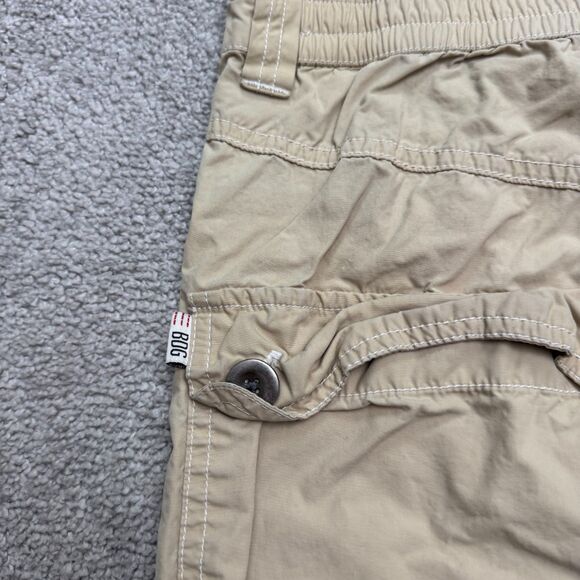 BDG Y2K Baggy Cargo Cropped Pants Womens 34 Brown Tan Cotton Utility Outdoor - Picture 5 of 16